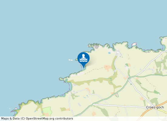 Traeth Llyfn Beach on the map