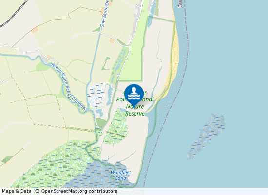 Gibraltar Point National Nature Reserve on the map