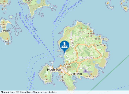 Porthloo on the map