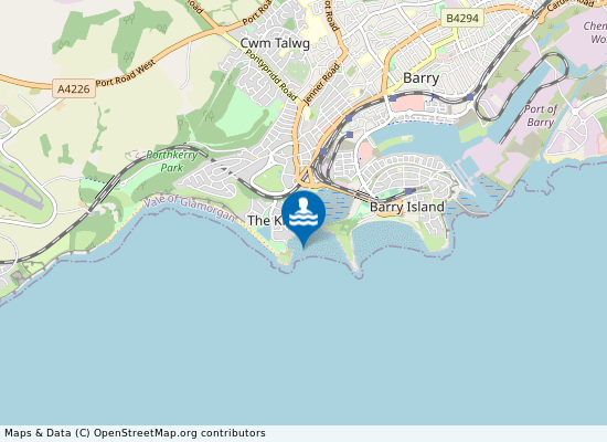 Barry Watch House Bay on the map