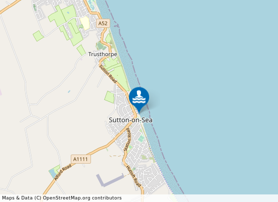 Sutton-on-Sea on the map