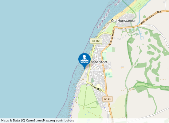 Hunstanton Main Beach on the map