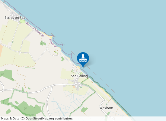 Sea Palling on the map