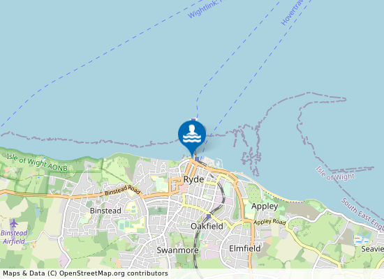 Ryde West Beach on the map